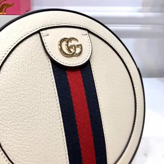 Hyperpeter mini round Gucci bag Ophidia shoulder 0610